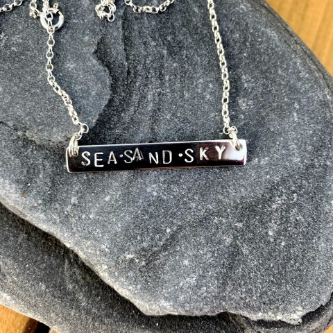 sea sand sky pendant