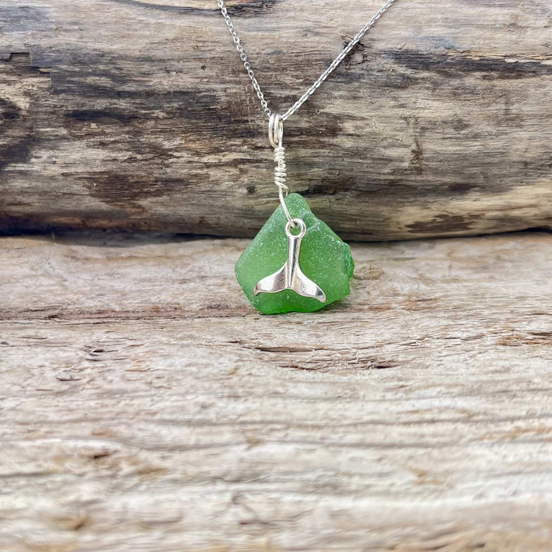seaglass pendant